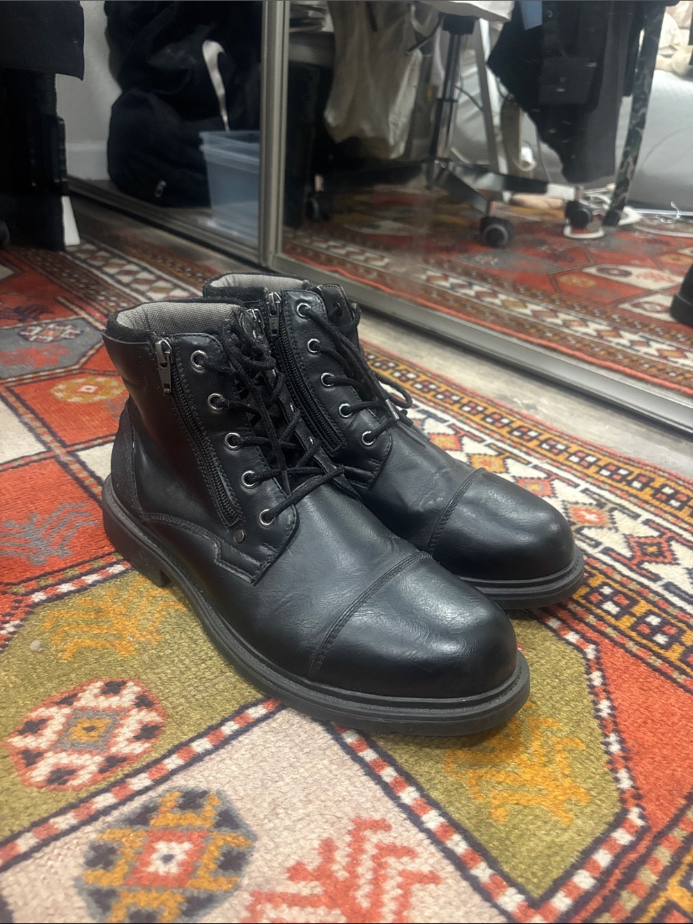 Steve Madden Steel Toe Wesler Boots